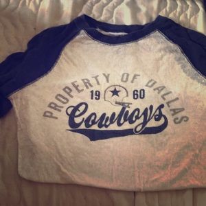 Dallas cowboys long sleeve shirt
